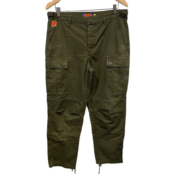 Empyre Pants Zumiez Empyre Green Cargo Pants Unisex Skate Size 3